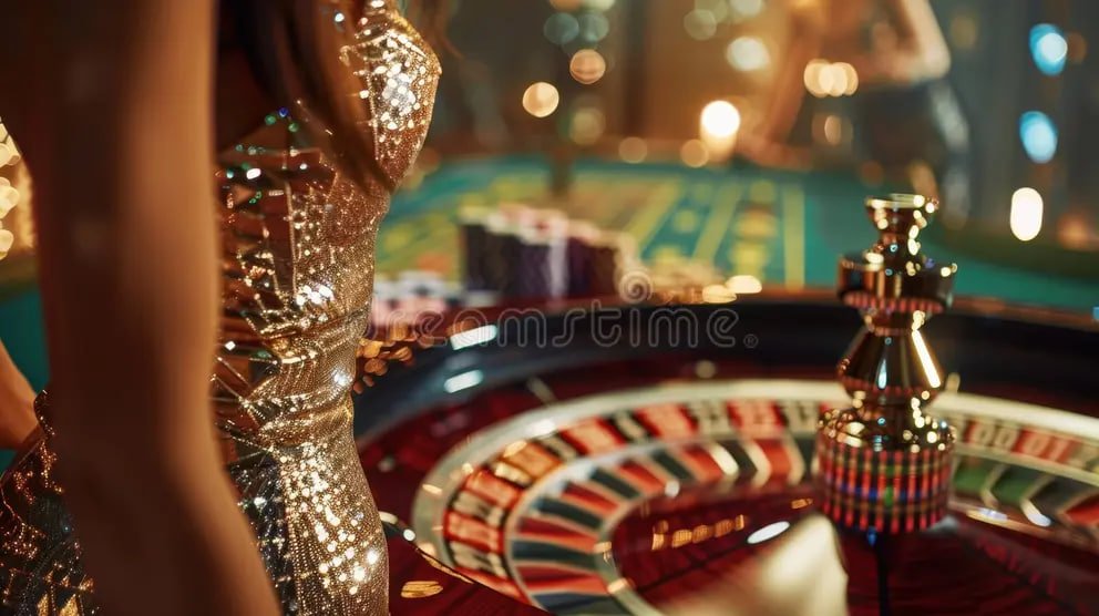 Roulette Live Legenda77 dengan bola berputar dan meja taruhan interaktif bersama dealer asli